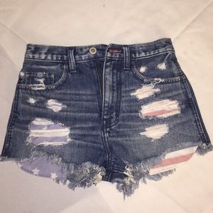 Ripped Hollister Shorts